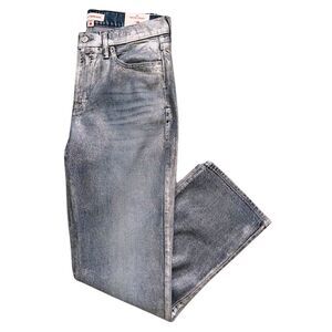NWT American Eagle inspired AEROPOSTALE Silver metallic jeans